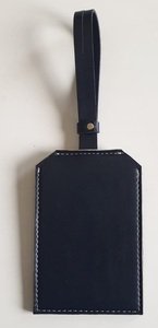 Special Bag Parts & Accessories Leather Luggage Tags with Flap & Strap Personalized Name ID Card for <b>Suitcase</b> & Luggage - Product Image 4