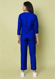 Nuevo Conjunto de Enfermera para Mujer, Precio Bajo, Uniforme de Hospital de Punto, Ropa de Hospital en Pakistán, Uniformes de Enfermería de Algodón de Punto - Product Image 3