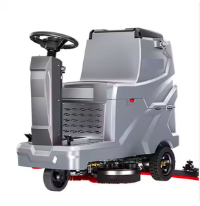 Machine de nettoyage de sols automatique de qualité industrielle X5pro à haute efficacité, machine de lavage de sols industrielle pour ateliers d'usine - Product Image 2