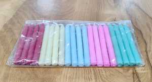 แท่งเทียนสี3นิ้วแพ็ค20แท่งเริ่มต้นที่0.24 (รวม) - Product Image 3