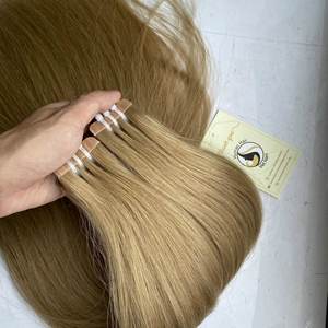 Extension de cheveux humains européens, Double bande russe, bande Remy naturelle de haute qualité, bon marché - Product Image 3