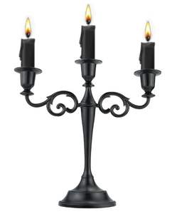 Candelabro de metal de bronce antiguo para centro de mesa de decoración del hogar vintage clásico con detalles hechos a mano y pulido fino - Product Image 3