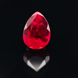 Biron Hot Bán Chất Lượng Cao Hồng Kông Nhà Cung Cấp 5-8Mm Mắt Sạch Lê Hình Phòng Thí Nghiệm Grown Sapphire Ruby Đá Quý - Product Image 6