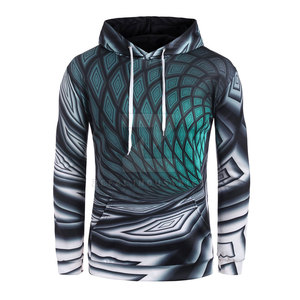 Fabrication en usine Sweats à capuche d'hiver à sublimation Vêtements décontractés pour l'extérieur Coton mélangé polaire Logo personnalisé pour hommes - Product Image 1