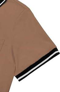 OEM camisas para hombres Polo poliéster Spandex Polo camiseta hombres Golf Polo camisas logotipo personalizado hecho en fábrica al por mayor - Product Image 6