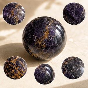 Sphère de <span class=keywords><strong>Fluorite</strong></span> Rose Premium, Boule de Cristal Naturelle pour Décoration d'Étagère, Travail Énergétique et Cadeaux - Product Image 4