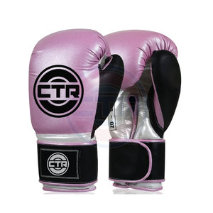 Guantes de Boxeo de Piel de Alta Calidad para Muay Thai y MMA con Logotipo y Colores Personalizados, para Uso Deportivo, en Stock - Product Image 2