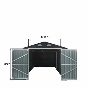 Garage préfabriqué en acier robuste pour le stockage de voitures, de motos et d'équipements - Product Image 1