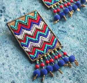 ต่างหูลูกปัดสำหรับผู้หญิงต่างหูลูกปัดเครื่องประดับสำหรับงานปาร์ตี้ในราคาที่ดีที่สุด - Product Image 3