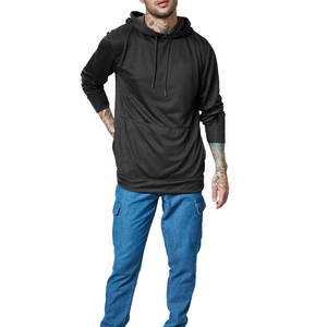 Sudadera con capucha térmica de poliéster Premium para hombres Ropa de todo el día Deportiva Elegante Mejor color sólido Moda de manga completa para invierno - Product Image 5