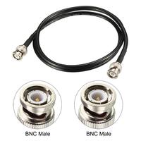 Cable Coaxial RG58 con conector BNC macho a BNC, 50 Ohm