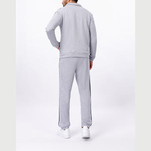 Mode à la mode hommes survêtement élégant deux pièces tenue de sport pour la gymnastique Jogging formation et usage décontracté - Product Image 5