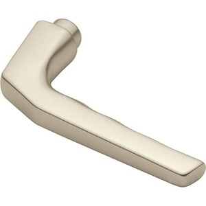 Manija de puerta DIN cuadrada de aluminio/nichel plateado Frankfurt 117L de 8 mm, accesorios para rieles de cortinas, izquierda/derecha HOPPE - Product Image 1