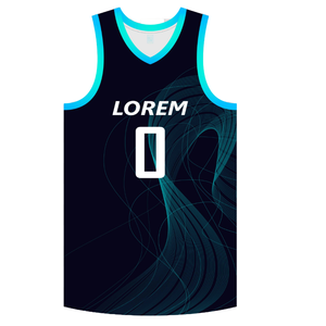 Jersey de baloncesto personalizado para niños de alta calidad 2025, malla sublimada de secado rápido con número impreso, temporada de verano de talla grande - Product Image 1