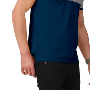 OEM Logo personnalisé imprimé T-shirt pour homme de haute qualité été respirant séchage rapide 100% coton à manches courtes couleurs de base - Product Image 4