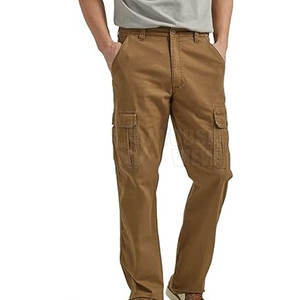 Pantalones cargo ligeros de cintura alta informales para hombre, cómodos, transpirables, de secado rápido, 100% algodón, último diseño único, servicio OEM - Product Image 1