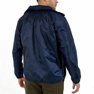 <b>Men</b> Zipper <b>Long</b> Rain Waterproof <b>Men's</b> <b>Jackets</b> Lightweight Polyester High Quality Windbreaker Oversize - Product Image 5