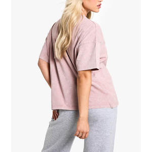 T-shirt ample et surdimensionné pour femmes T-shirt de haute qualité pour femmes 2025 - Product Image 2