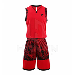 Uniformes de basket-ball personnalisés avec nom du joueur, numéro et tissu à séchage rapide disponibles à bas prix - Product Image 1