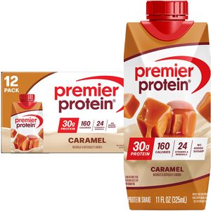 Premier <b>Protein</b> Shake, Caramel, 30g <b>Protein</b>, No Added Sugar, 24 Vitamins & Minerals to Support Immune Health, 11 fl oz, 12 Pack - Product Image 6