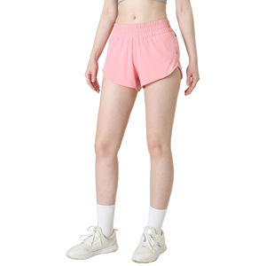 Shorts de secado rápido para mujer, antideslizantes, de cintura alta, para correr, gimnasio, fitness, yoga. - Product Image 3