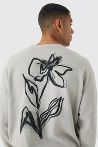 Nouveau Top qualité personnalisé sérigraphié goutte épaule ras du cou sweat à capuche pour hommes 100% coton épais poids lourd - Product Image 3