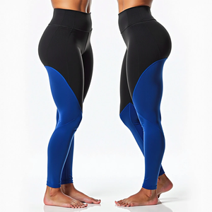 Pantalon de compression taille haute pour femme avec leggings coupe sèche Style pour la course à pied Gym Workout Ladies Fitness Fitness - Product Image 6