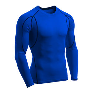 2025 personnalisé conçu MMA Rashguard Compression chemise à manches longues ou courtes Fitness Jiu Jitsu BJJ sublimé Protection UV - Product Image 1