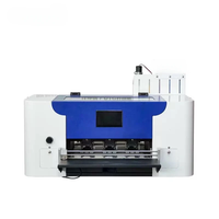 Impresora DTF Comercial de Transferencia de Calor XP600 con un Solo Cabezal de Impresión, Pantalla Táctil y Circulación de Tinta Blanca para Impresión de Prendas