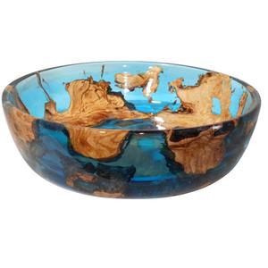 Bol élégant de luxe Hôtels et restaurants Approvisionnement alimentaire Bol de service de fruits en bois pour la maison Bol en noyer Hôtel et maison de luxe - Product Image 4