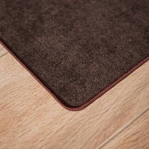 Tapis de sol rectangulaire de couleur unie marron, antidérapant, avec dos en caoutchouc, pour usage domestique, 68x120 cm - Product Image 5