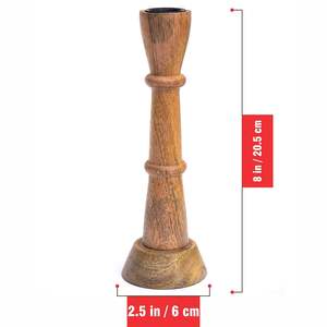 เชิงเทียนไม้ทำด้วยมือแบบกำหนดเองสำหรับเทียนหอมตกแต่งบ้านและตกแต่งงานแต่งงานสำหรับโอกาสอีสเตอร์ - Product Image 4