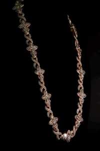 Collar de Cadena Cubana con Mariposa de Moissanita con Incrustaciones de Lujo, Chapado en Rodio, Estilo Hip Hop, Joyería Ortodoxa para Regalo y Fiesta - Product Image 5