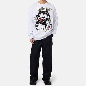 Sudaderas de Invierno para Hombre, Corte Regular, 100% Algodón, Felpa, Estampado Digital, Transpirables, Cómodas, de Alta Calidad - Product Image 4