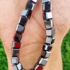 เพชรโมอิสสี่เหลี่ยมสีดำขนาด7มม. สำหรับทำสร้อยข้อมือเพชรโมอิสซาไนต์สร้อยคอ - Product Image 1