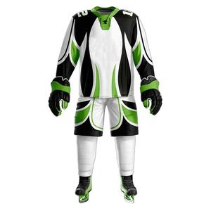 Uniforme de hockey sur glace professionnel personnalisé de haute qualité, léger, avec manches longues, ensembles pour adultes avec technique de sublimation - Product Image 1