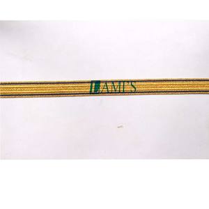 ถักเปียคู่หนังเทียมสีทองถักเปียที่มีคุณภาพสูงตัดเย็บด้วยผ้าเรยอนหุ้มขอบโลหะสังเคราะห์เทคนิคการถักเปียที่มีแขนที่สวยงามจำนวนมาก - Product Image 3