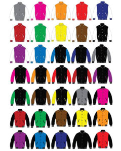 Veste universitaire personnalisée de haute qualité/Letterman/vestes de baseball avec logo imprimé col montant pour l'hiver - Product Image 6