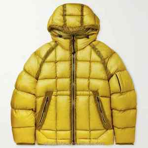 Chaleco acolchado de plumón con logotipo personalizado a prueba de frío de alta calidad Chaqueta acolchada transpirable y antibolitas de manga para hombre - Product Image 6