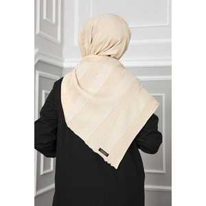Châle plissé motif saumon, imprimé numérique, en satin, soie, modal, rayonne, polyester, mousseline, à pois, léopard, élégant, hijab, couvre-tête, dentelle, jersey - Product Image 3
