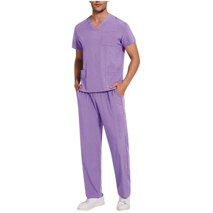 Pantalones de cintura alta personalizados, uniformes de enfermería, conjuntos de uniformes médicos para enfermeras, uniformes de hospital, uniformes médicos - Product Image 2