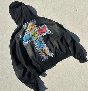 Custom ODM Men's Fashion Hoodie Casual Cotton Blended Fleece Anti-Shrink Autumn DTF Digital Print Hoodie for Winter Use - Product Image 2