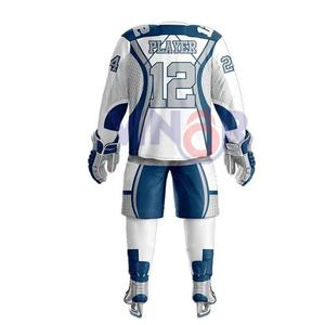 Uniforme de Hockey sobre Hielo con Bordado Personalizado de Diferentes Diseños y Alta Calidad/Uniforme de Hockey sobre Hielo de Fabricantes Profesionales - Product Image 3