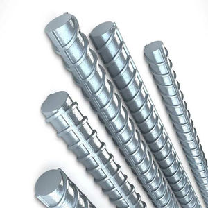 Barra de acero deformada redonda de carbono laminado en caliente Construcción Hormigón AiSi ASTM GB JIS BS DIN Barras de acero de aleación - Product Image 1