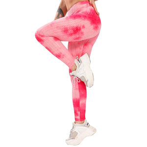 Leggings Deportivos Transpirables con Estampado Personalizado al por Mayor, Diseño de Alto Contraste, Sublimados, con Logotipo en la Cintura - Product Image 5