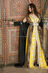 Irani Muslim <b>Women</b> StyleFront Open <b>Kaftan</b> With Embroidery and Stone Work - Product Image 2