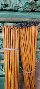 High quality nad hugo quantity pvc coated wooden broom/ <b>broomsticks</b>/ broom handle affordable price wholesale - Product Image 5