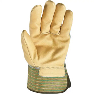 Guantes de Seguridad Canadienses para Trabajadores, Duraderos, Resistentes a la Abrasión, Resistentes a las Chispas, Construcción de Cuero de Grano de Cabra para Tareas de Trabajo - Product Image 6
