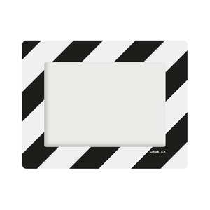 LongLife Trasparente - Marcatura del Pavimento Finestra del Pavimento, autoadesivo DIN A4, Nero/Bianco, 10 pz. / Confezione.- LG - Product Image 1