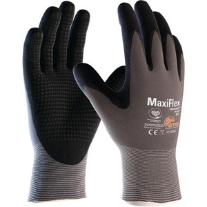 MaxiFlex Endurance 34-844 Gloves Size 8 Grey/Black Nylon EN 388 PPE Category II ATG-Pack of 12 for <b>Garden</b> Protection - Product Image 1